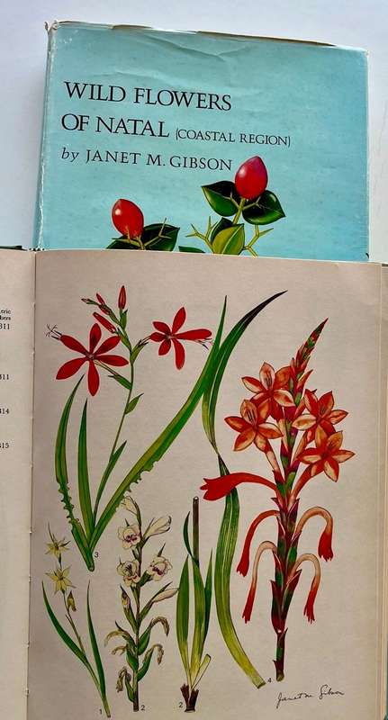 Wild Flowers of Natal (Coastal Region) and Wild Flowers of Natal (Inland Region) Set of two
