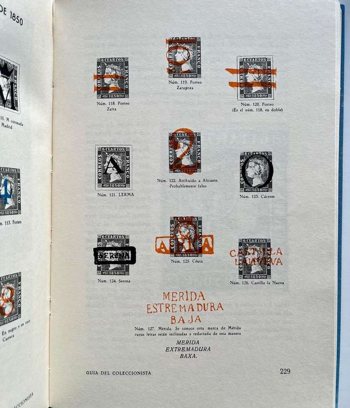 Guia del Coleccionista de Sellos de Correos de Espana -Guide for Collectors of Spanish Postal Stamps