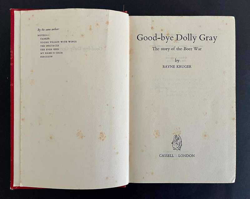 Good-bye Dolly Gray - The Story of the Boer War