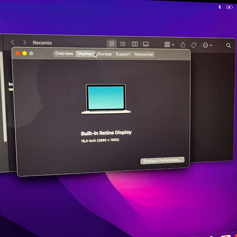 MacBook Pro 15" Retina Mid 2015 - 16GB RAM - Intel Core i7 - Excellent Working Condition