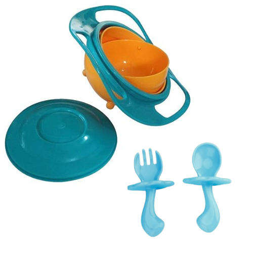 Universal Gyro Bowl - Non-Spill Baby Feeding Bowl
