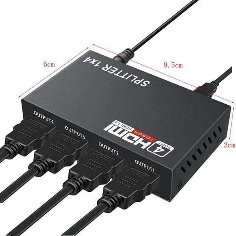 4K HDMI Splitter 4 Way HDMI Splitter 1 in 4 out HDMI Splitter