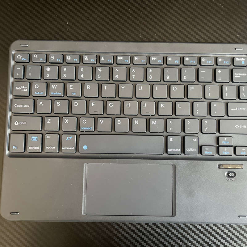 Mini Bluetooth Wireless Keyboard with Touch Panel