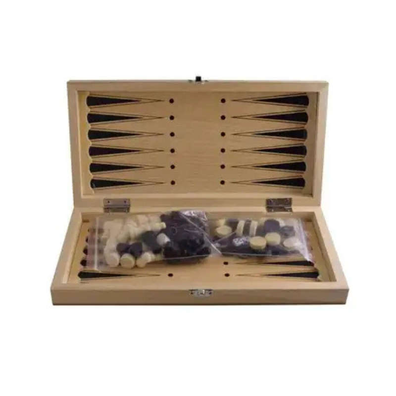 3 in 1 Chess, Checkers and Backgammon Set