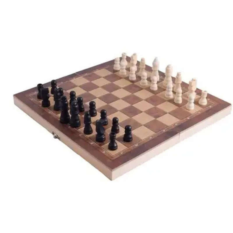 3 in 1 Chess, Checkers and Backgammon Set