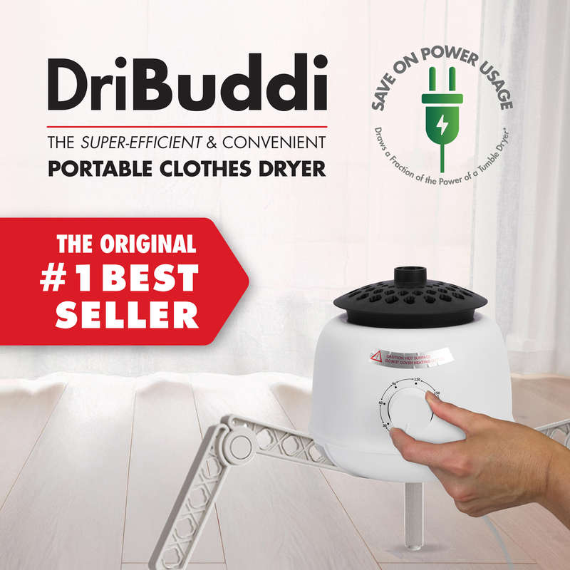 Bennett Read Dri Buddi 1000W 2.0 Portable Clothes Dryer