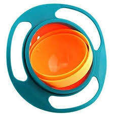 Universal Gyro Bowl - Non-Spill Baby Feeding Bowl