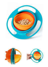 Universal Gyro Bowl - Non-Spill Baby Feeding Bowl