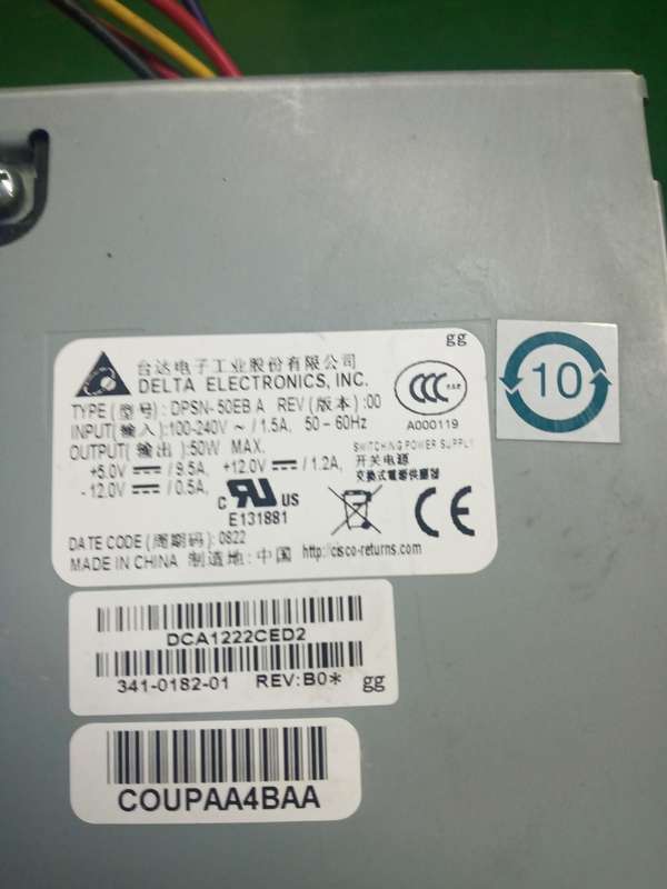 DPSN-50 EB A Delta Electronics Power Supply