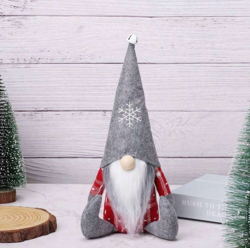 Gnome - Christmas grey