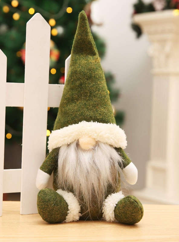 1pc gnome Style Blank Face Doll Toy