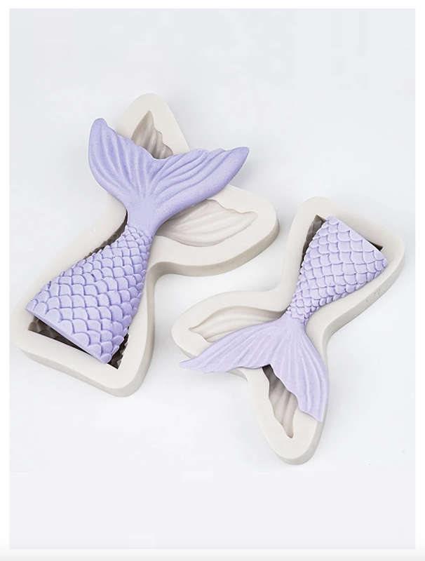Get 2 for the price of one! - Fish Tail Silicone Mold Chocolate 2pc