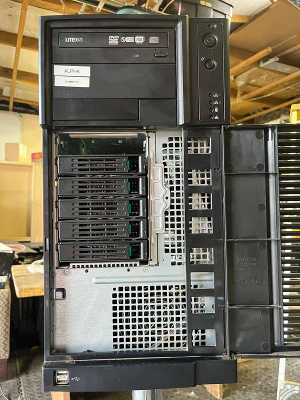 High-Performance HomeLab/Small Office Server | Xeon E5606 | 16GB ECC RAM | 6-Bay SAS Storage | 128GB