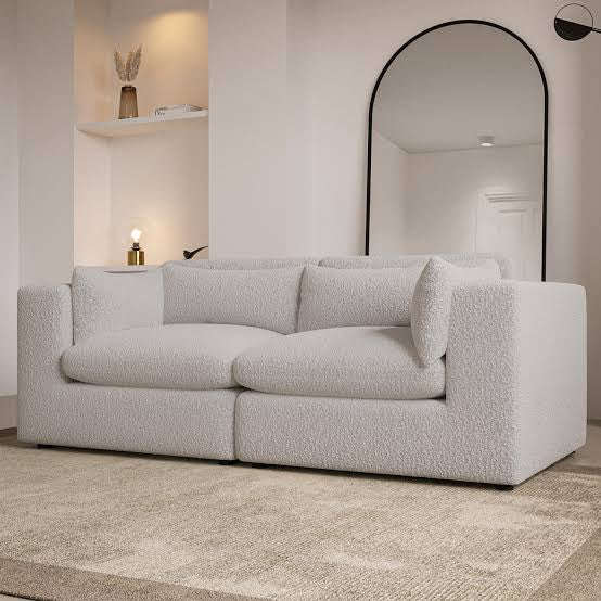 Deneo Two seater boucle couch