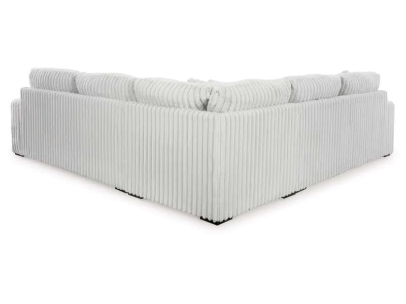 Ripped Fur velvet Corner Couch