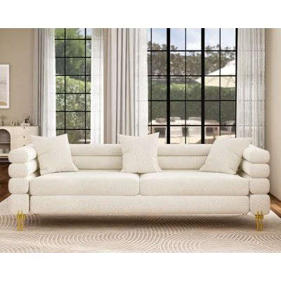 Preil Two seater couch (boucle material)
