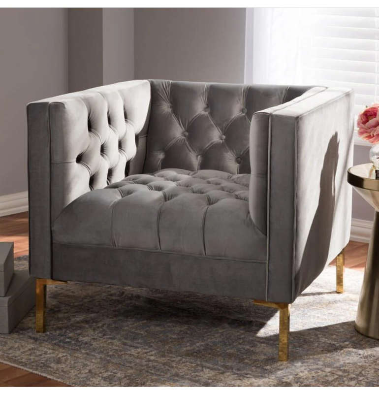 Brandon 1 seater chesterfield chair