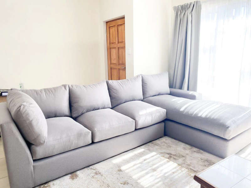 Super Soft L shaped Couch