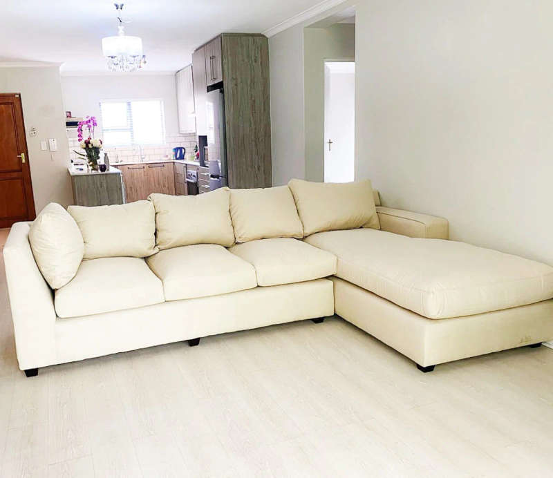 Super Soft L shaped Couch