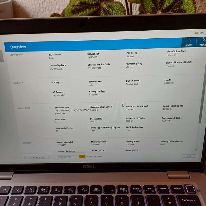 Dell Latitude 5420 11th Gen core i7, Brand new 512GB NVME(SSD), 32GB Ram, windows 11 Pro