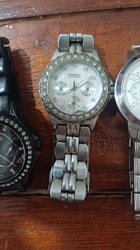 Fossil Watch Lot x4 + 1 Pulsar