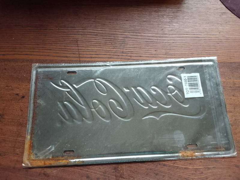 Vintage Coca cola sign