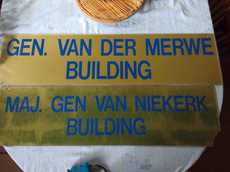 2x signboard (old building prior 1994)