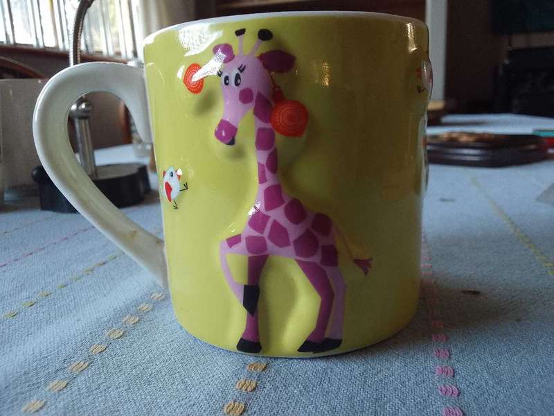 Stunning porcelain mug
