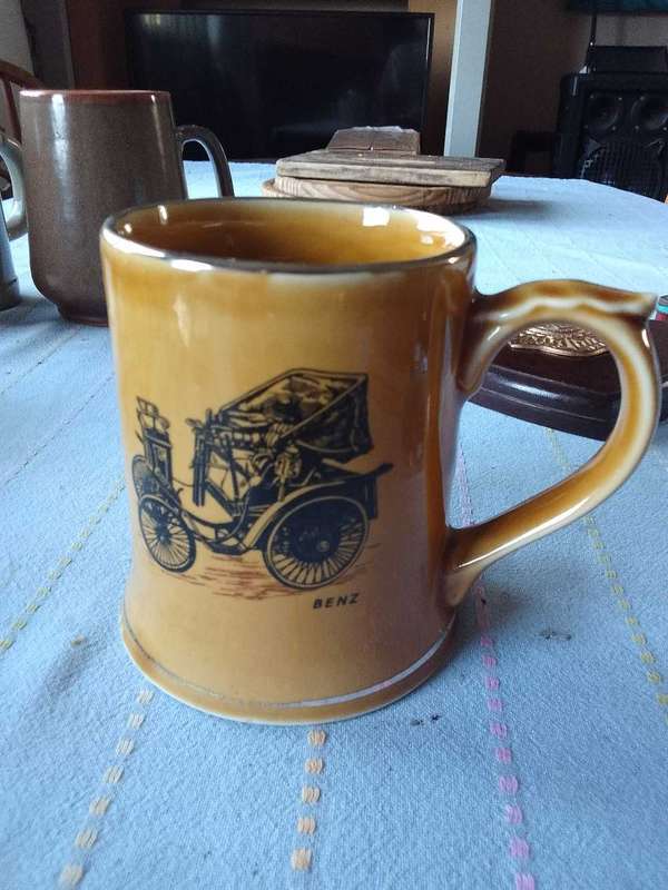 Vintage cars Beer mug