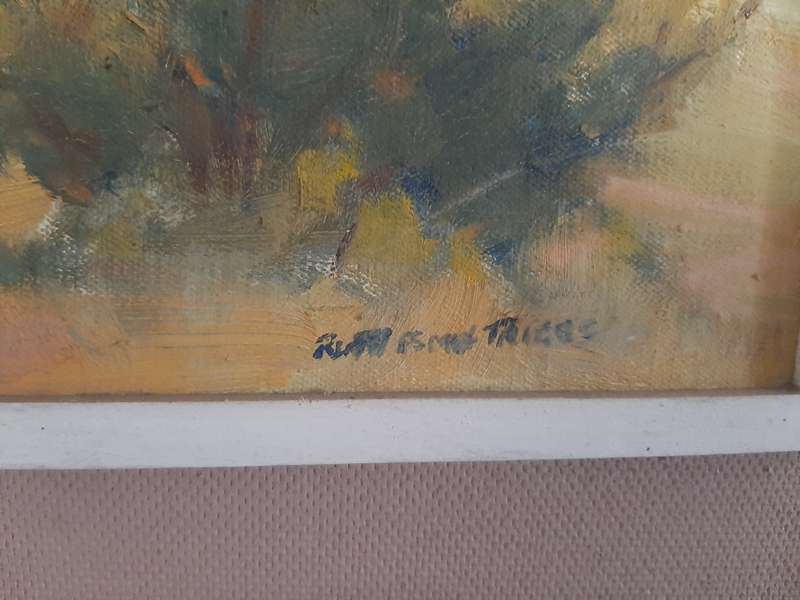 Ruth Esme Triggs Painting Oil on Canvass 1928 - 1987