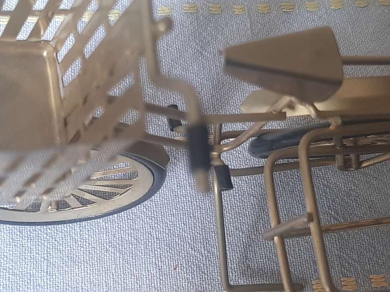 little brass decorative bicycle , made in China