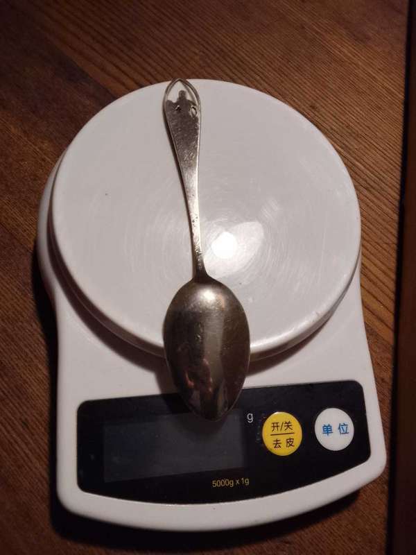 Sterling silver Hawai surfer teaspoon