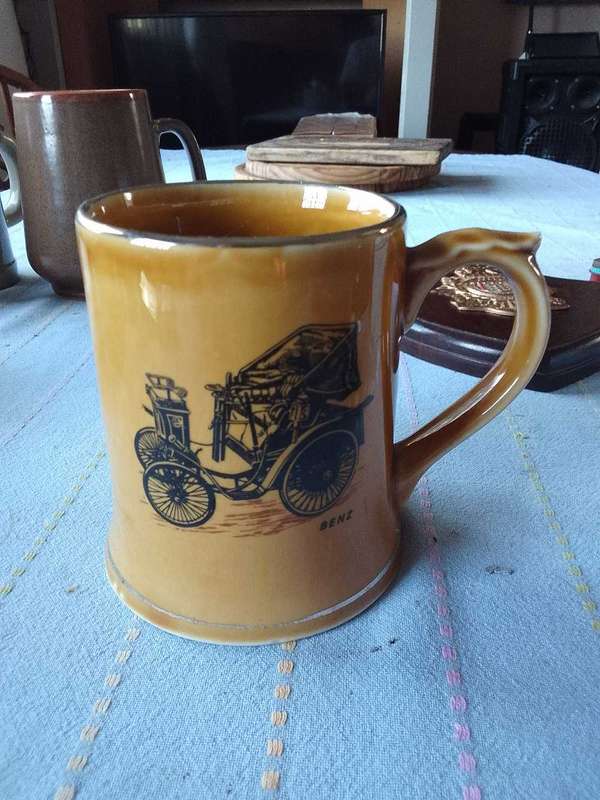 Vintage cars Beer mug