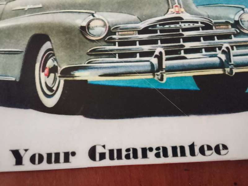 vintage metal sign