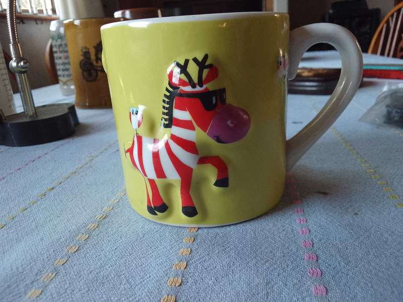 Stunning porcelain mug
