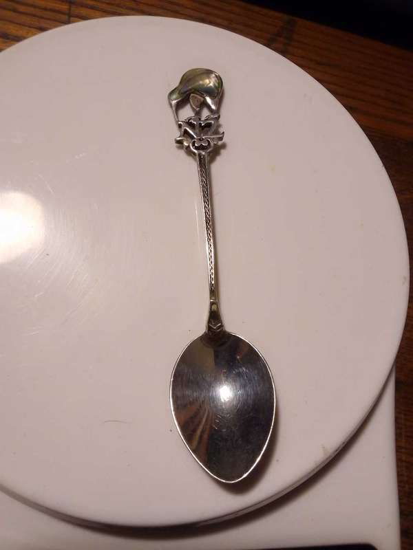 Vintage kiwi silver New Zealand teaspoon