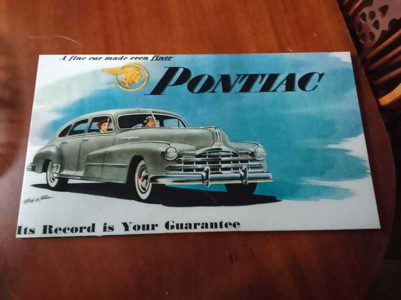 vintage metal sign