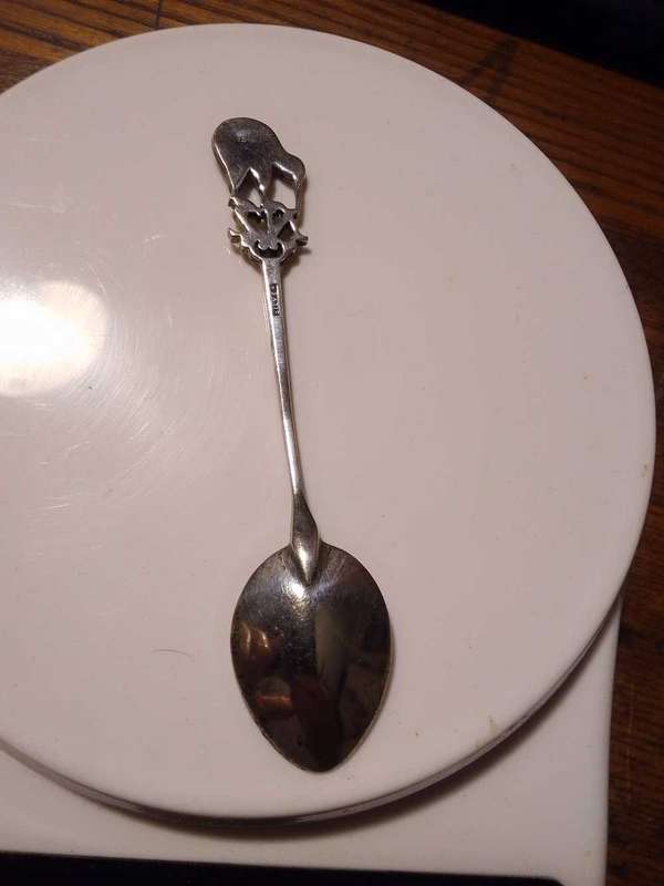 Vintage kiwi silver New Zealand teaspoon