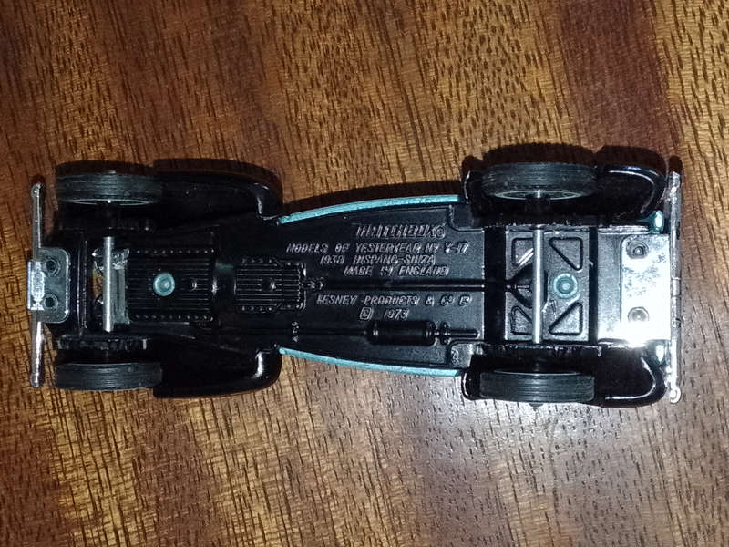 matchbox 1938 Hispano-Suiza model