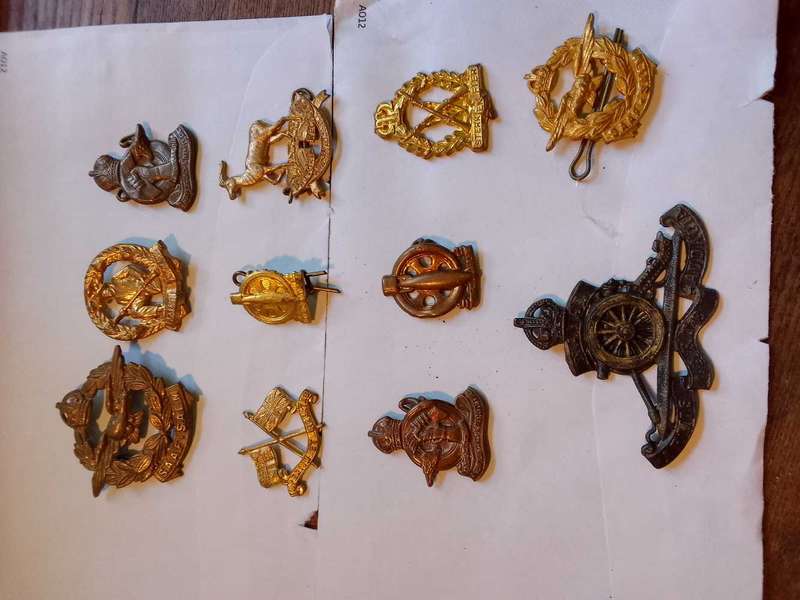 11 military badges