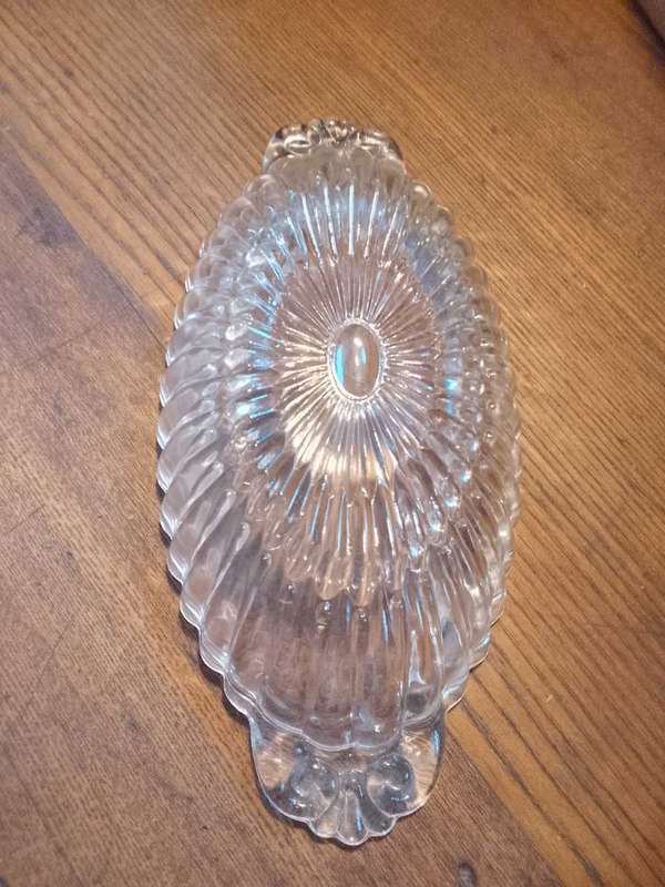 Stunning serving Crystal glass.