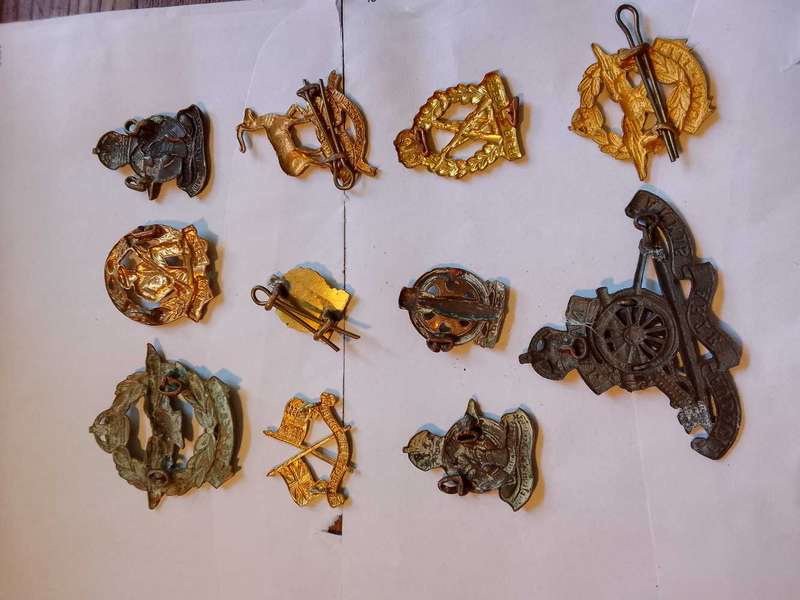 11 military badges