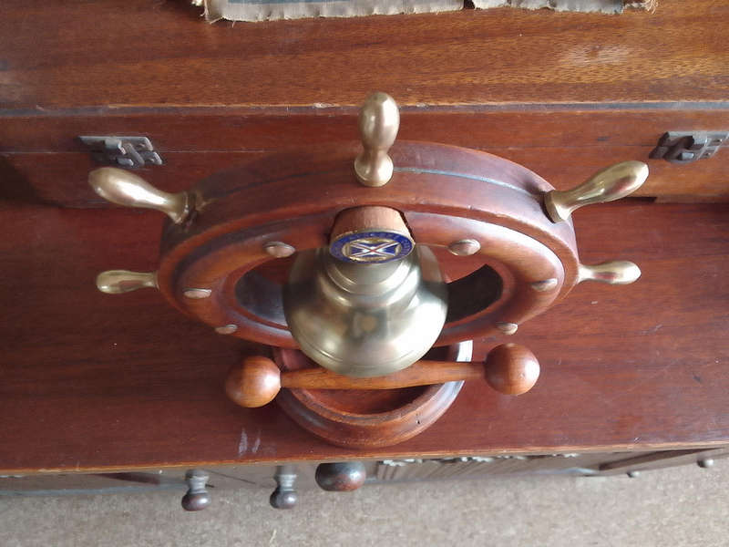 ship wheel bell