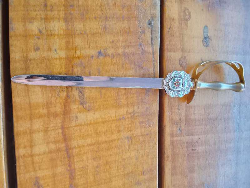 Letter opener pretoria mini sword