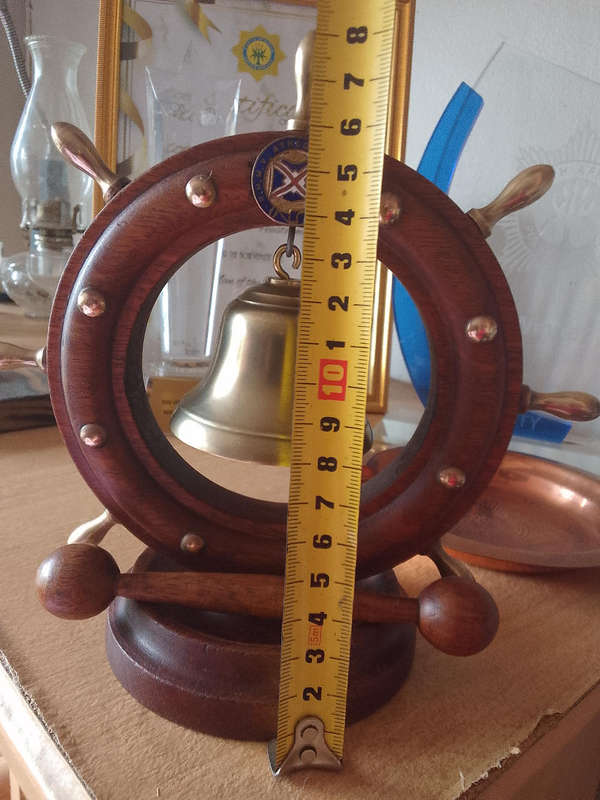 ship wheel bell