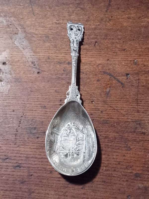 800 silver teaspoon Heidelberg