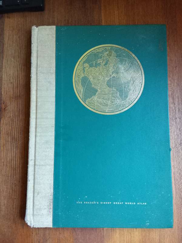 The Readest Digest World Atlas 1st Edition 1961