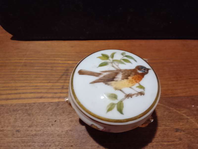 Stunning porcelain trinket