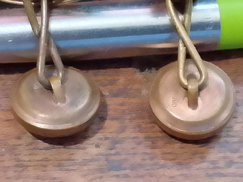Pair of very old Gold gilded cufflinks (study Photos)
