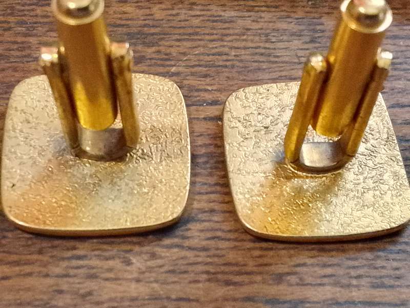 Cufflinks Unicorn Gold Colour
